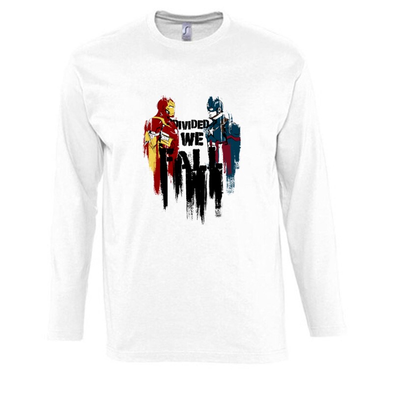 Divided We Fall Hosszú Ujjú Póló