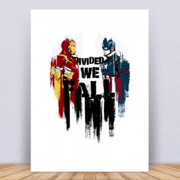 Divided We Fall Vászonkép