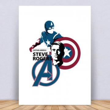 Steve Rogers Vászonkép