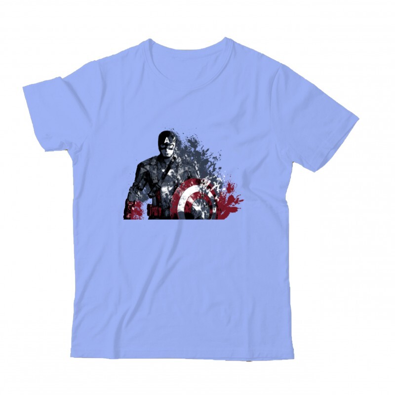 Captain America Worn Gyermek Póló
