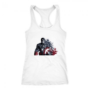 Captain America Worn Női Trikó