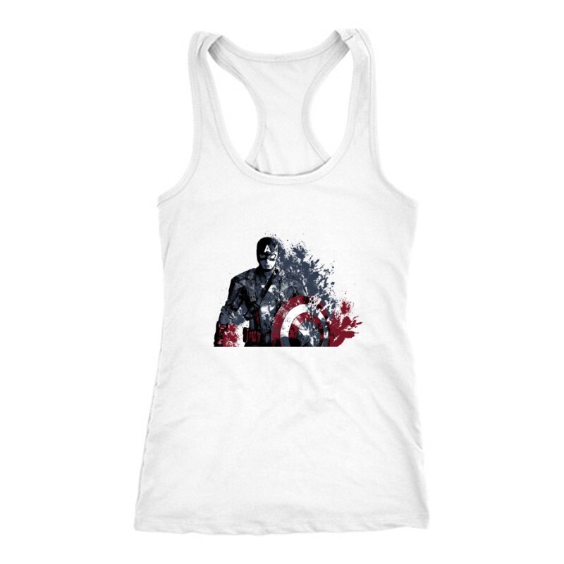 Captain America Worn Női Trikó