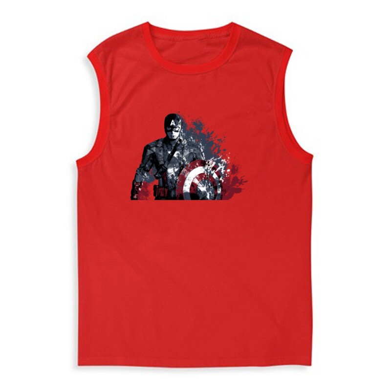 Captain America Worn Férfi Trikó