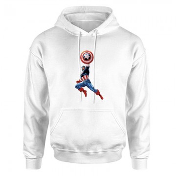 With Shield Unisex Kapucnis Pulcsi