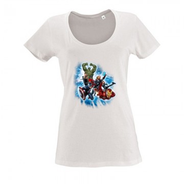 Bosszúállók Női O Nyakú Póló