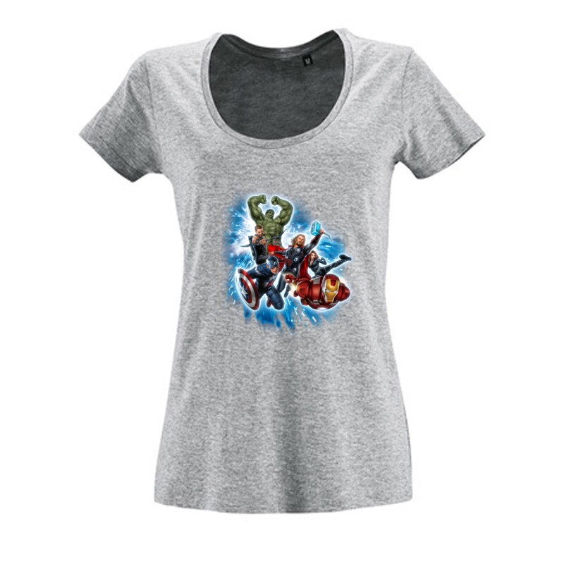 Bosszúállók Női O Nyakú Póló