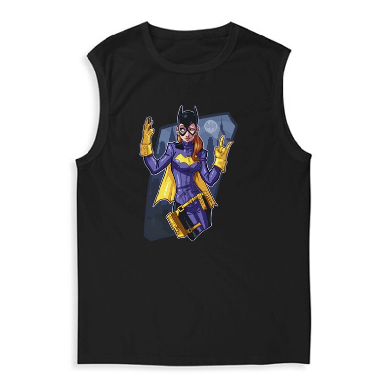Batgirl selfie Férfi Trikó