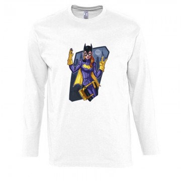 Batgirl selfie Hosszú Ujjú Póló