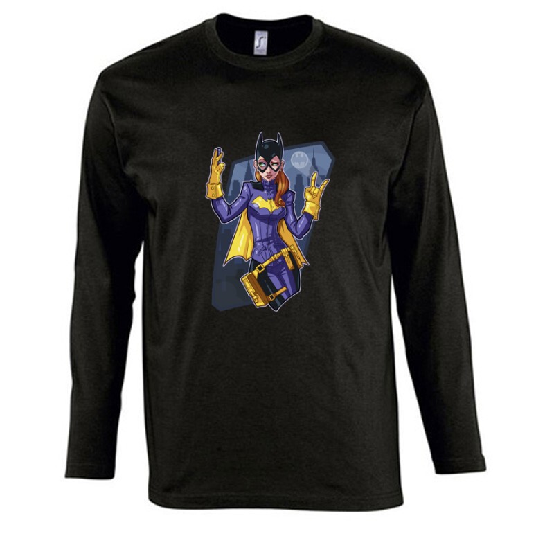 Batgirl selfie Hosszú Ujjú Póló