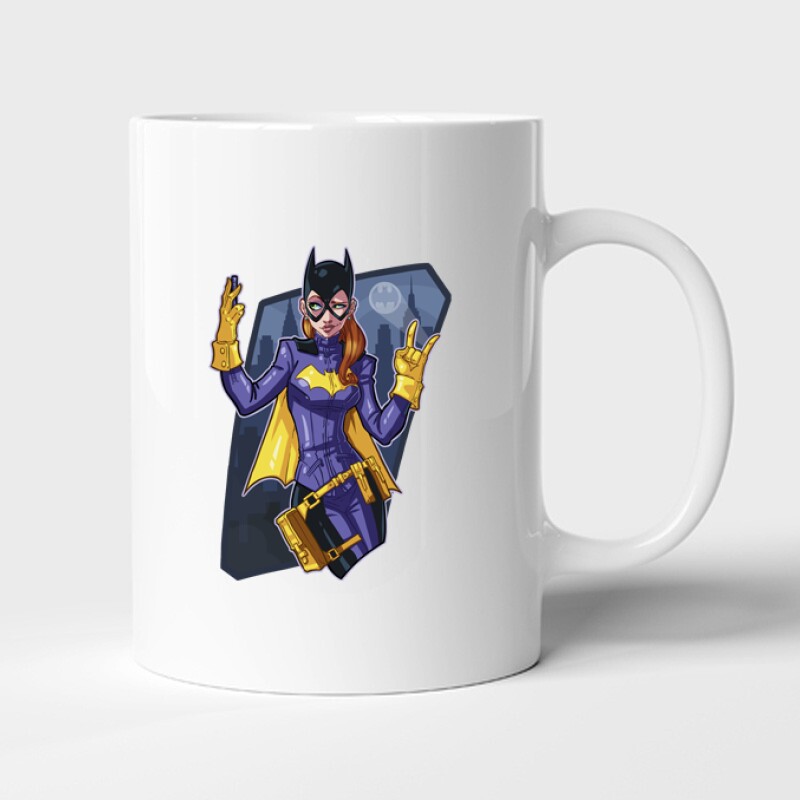 Batgirl selfie Bögre