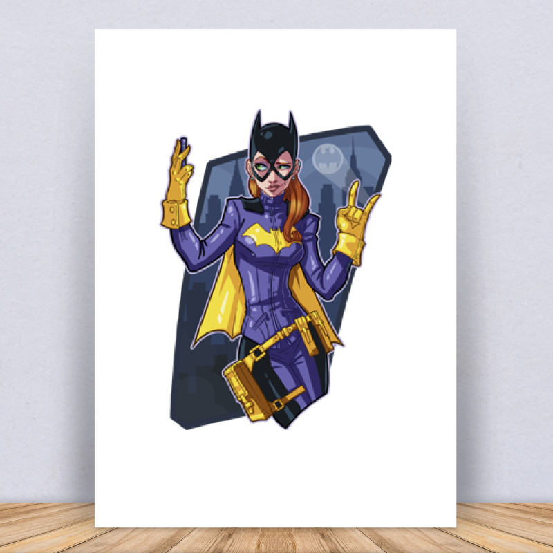 Batgirl selfie Vászonkép