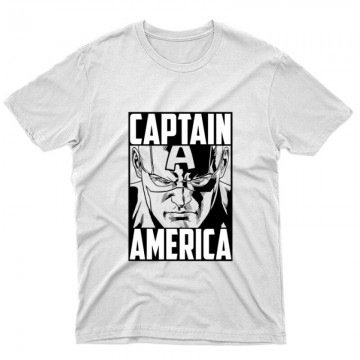 Captain America minimal Unisex Póló