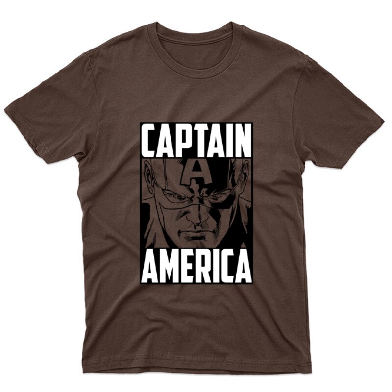 Captain America minimal Unisex Póló