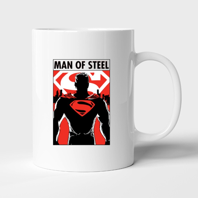 Man of Steel Bögre