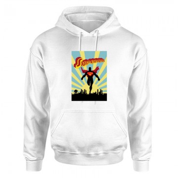 Metropolis Unisex Kapucnis Pulcsi