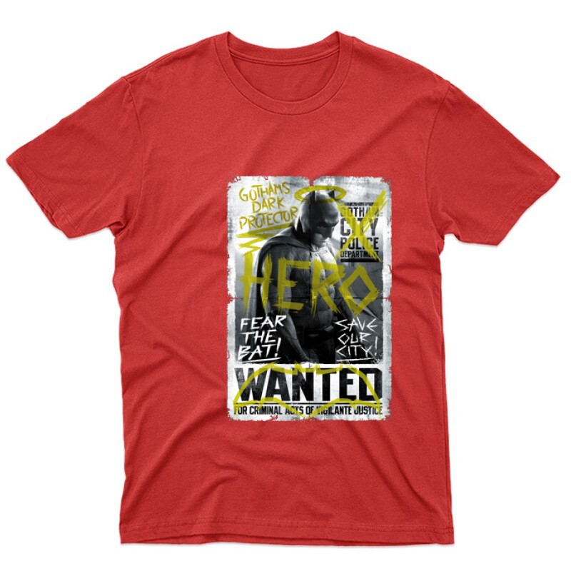 Batman Wanted Unisex Póló