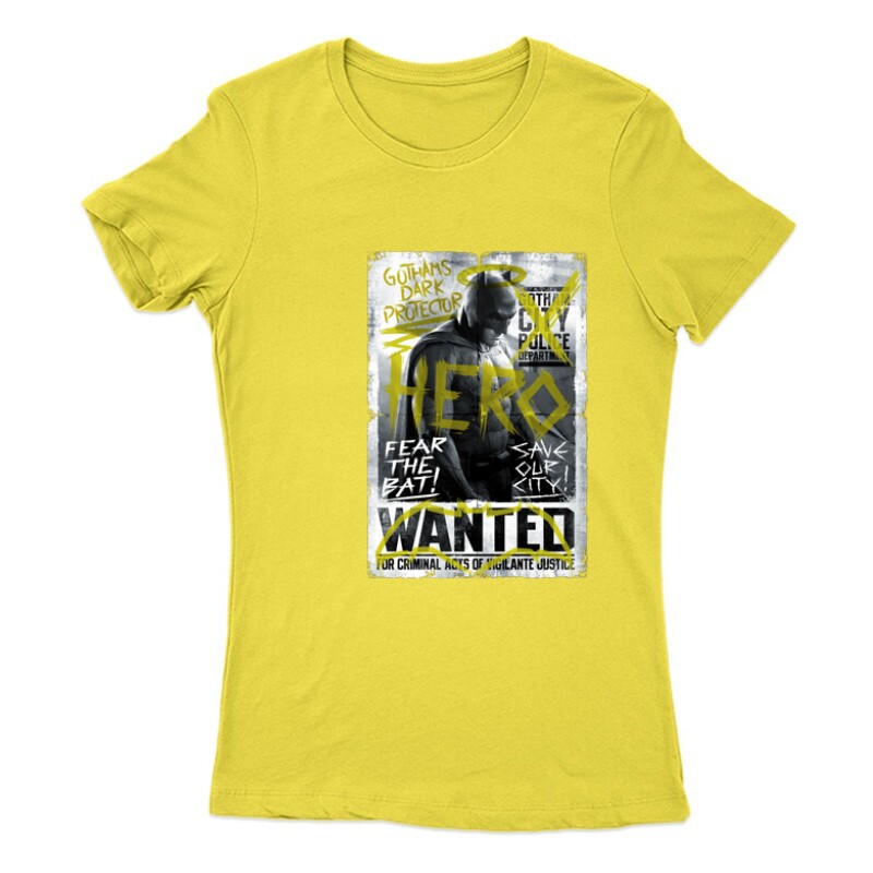 Batman Wanted Női Póló