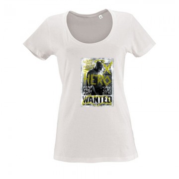 Batman Wanted Női O Nyakú Póló
