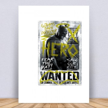 Batman Wanted Vászonkép