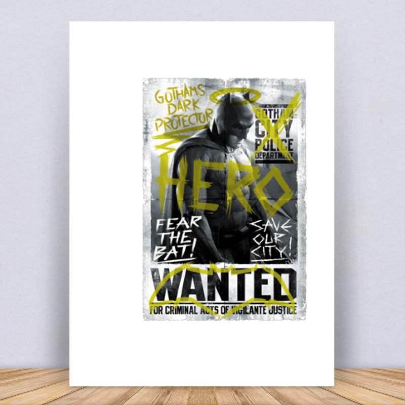 Batman Wanted Vászonkép