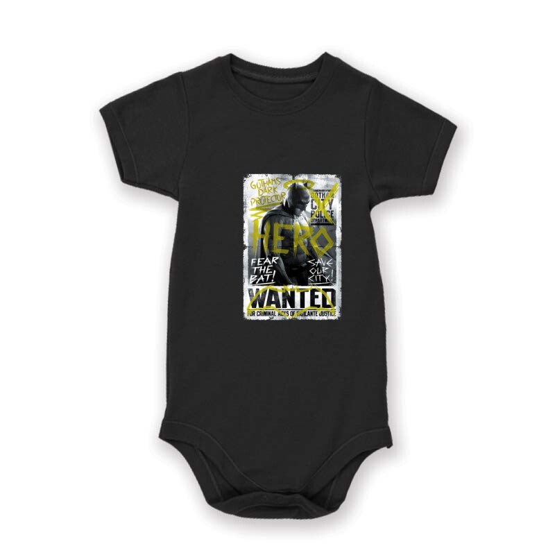 Batman Wanted Baby Body
