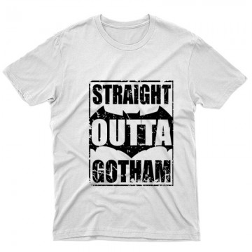 Straight Outta Gotham Unisex Póló