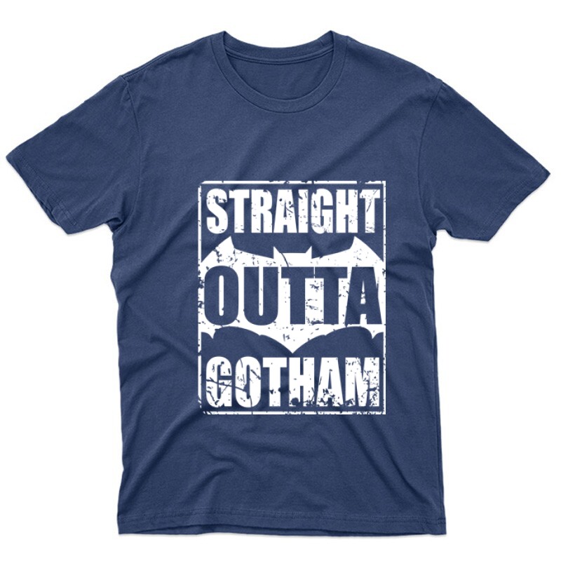 Straight Outta Gotham Unisex Póló