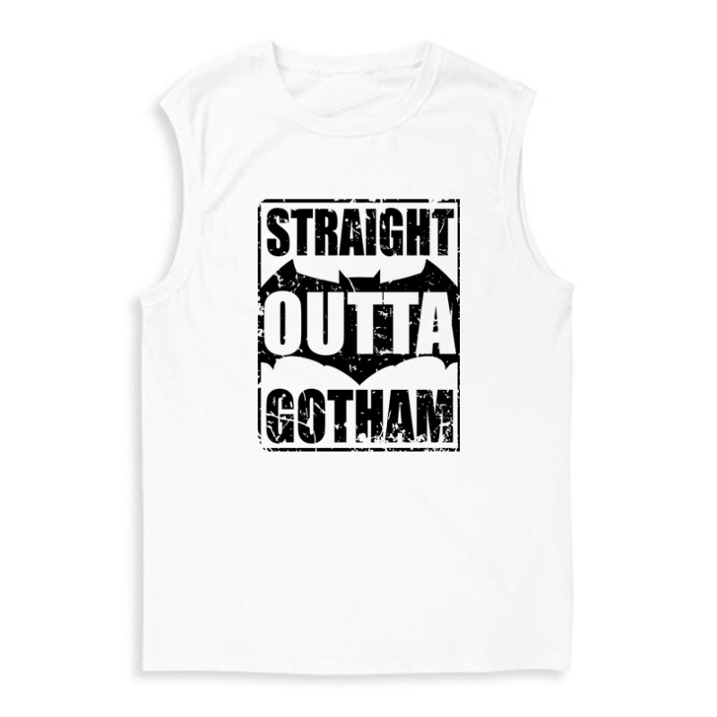 Straight Outta Gotham Férfi Trikó