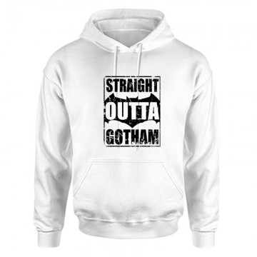 Straight Outta Gotham Unisex Kapucnis Pulcsi
