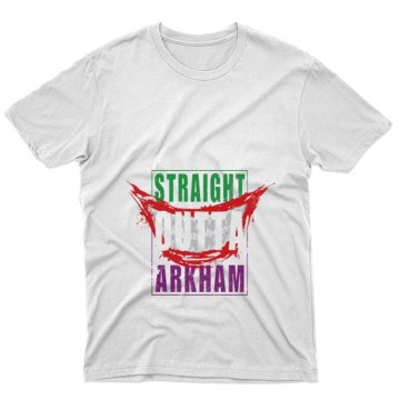 Straight Outta Arkham Unisex Póló