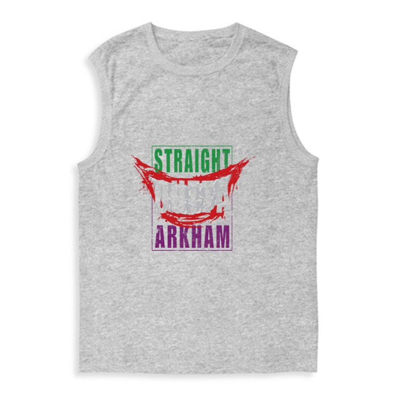 Straight Outta Arkham Férfi Trikó