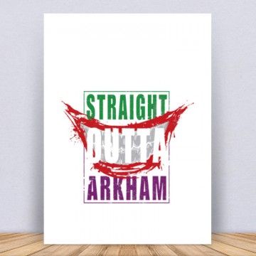 Straight Outta Arkham Vászonkép