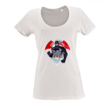 Batman vs Superman Női O Nyakú Póló