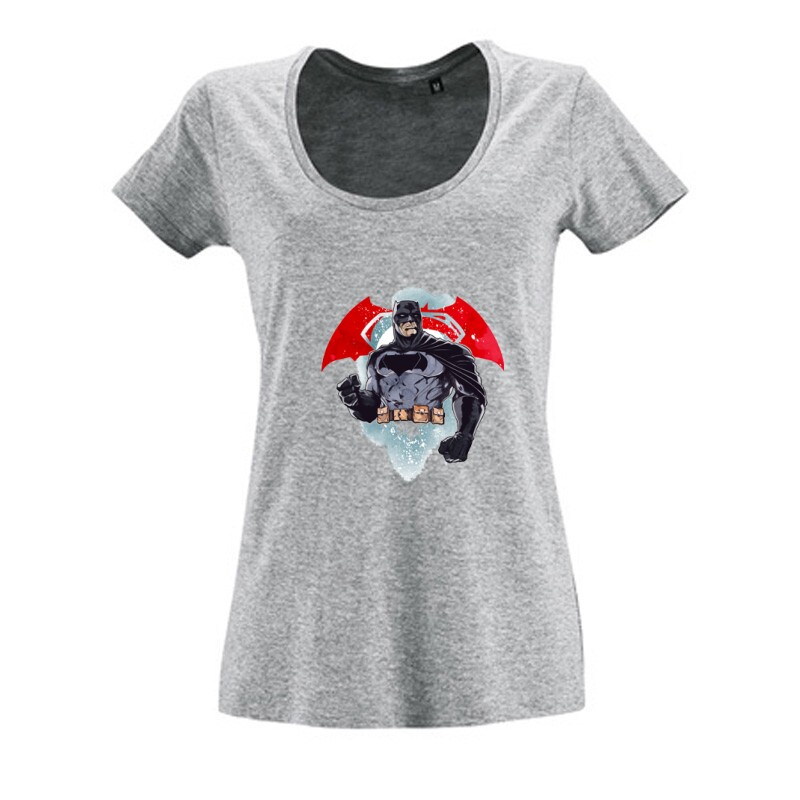 Batman vs Superman Női O Nyakú Póló