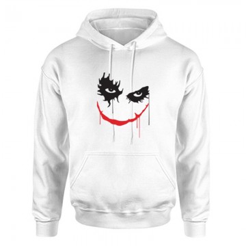 Joker Face Unisex Kapucnis Pulcsi