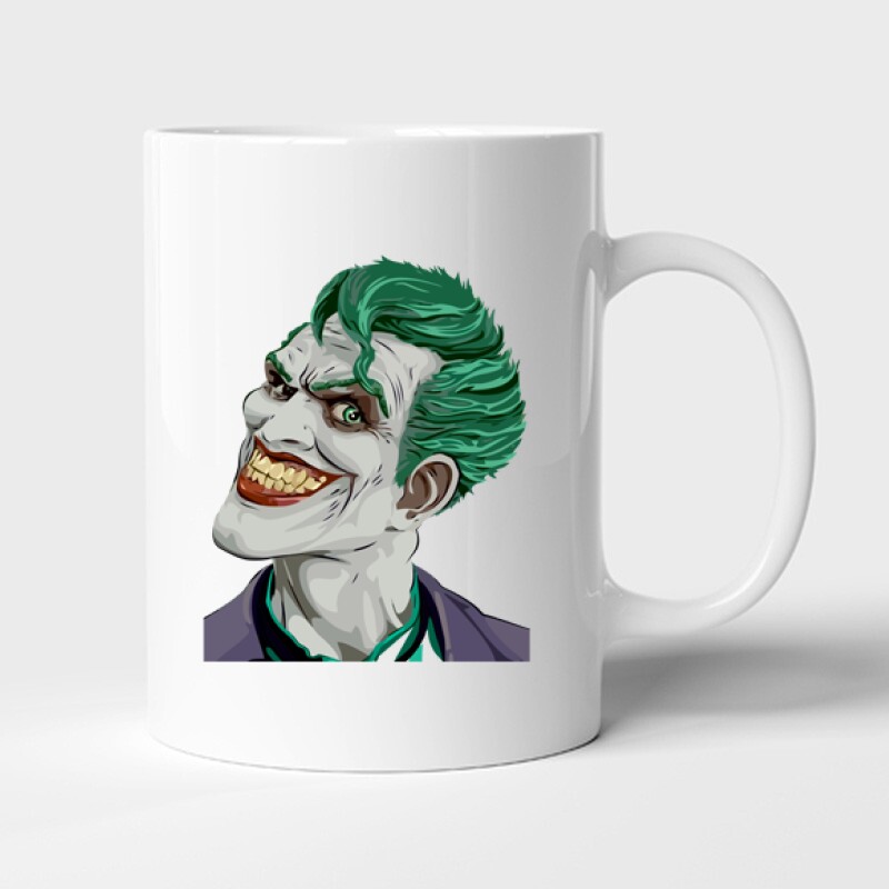 Joker Face Color Bögre