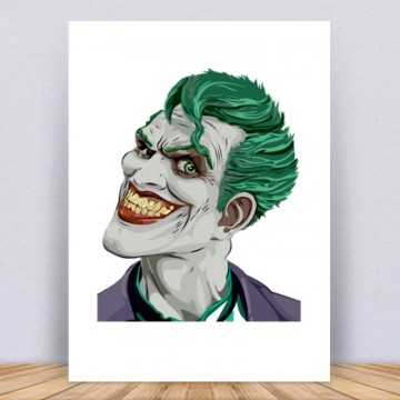 Joker Face Color Vászonkép