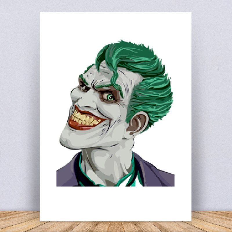 Joker Face Color Vászonkép