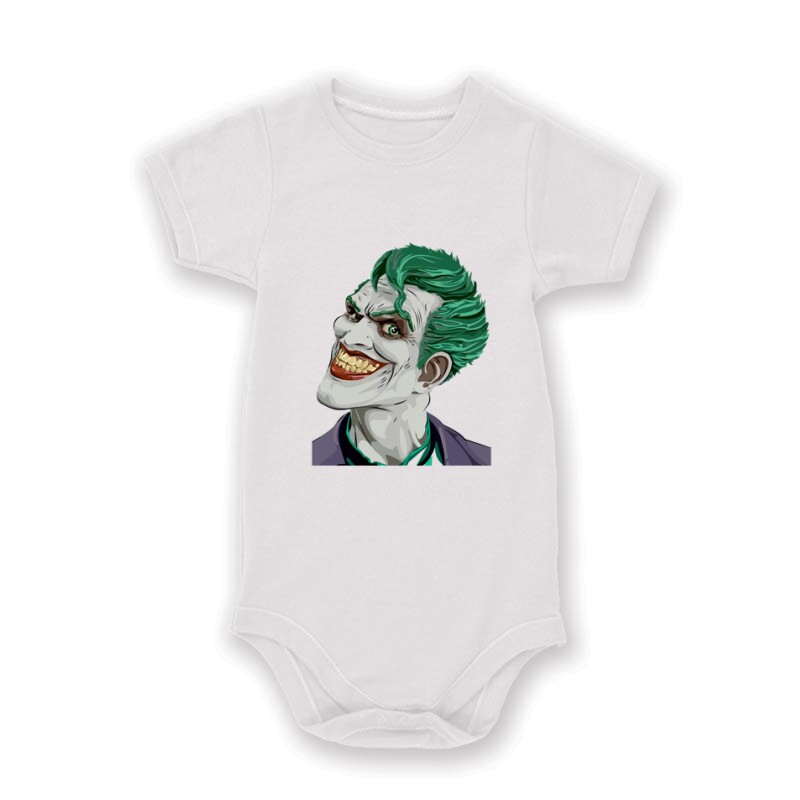 Joker Face Color Baby Body