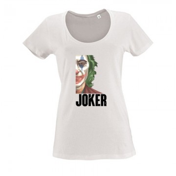 Joker Movie Face Női O Nyakú Póló