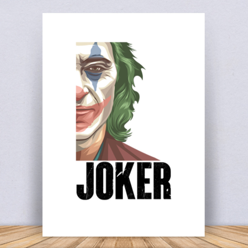 Joker Movie Face Vászonkép