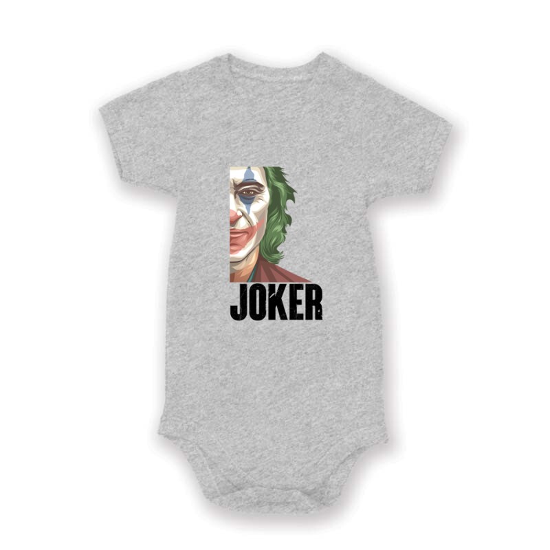 Joker Movie Face Baby Body