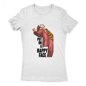 Put On a Happy Face (full body) Női Póló