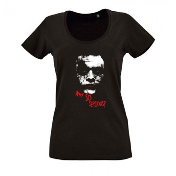Why So Serious? Női O Nyakú Póló