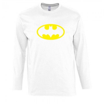 Batman Real logó Hosszú Ujjú Póló