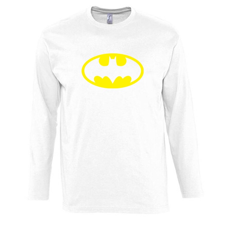 Batman Real logó Hosszú Ujjú Póló