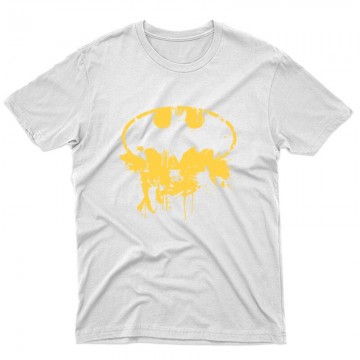 Batman logó splatter Unisex Póló