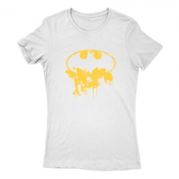 Batman logó splatter Női Póló