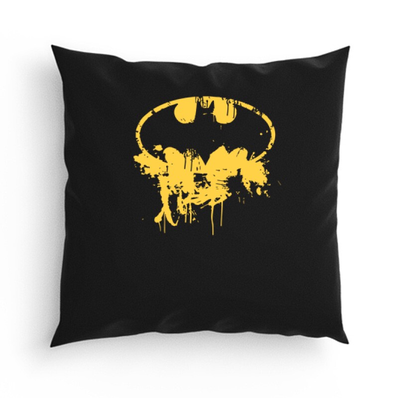 Batman logó splatter Párna
