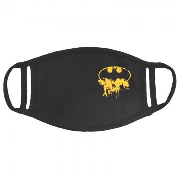 Batman logó splatter Arcmaszk